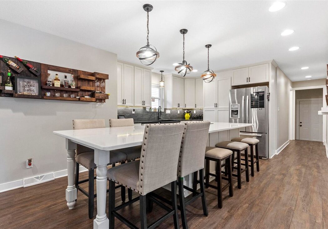 Full kitchen remodel with island