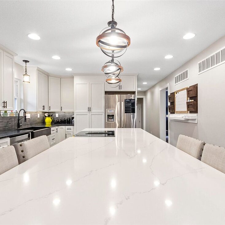Pinnacle Projects full kitchen remodel — overall view